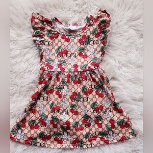 Floral cherry dress